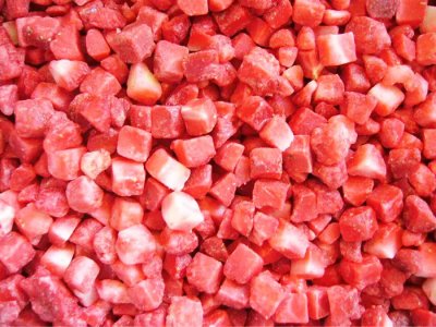IQF Diced Strawberries